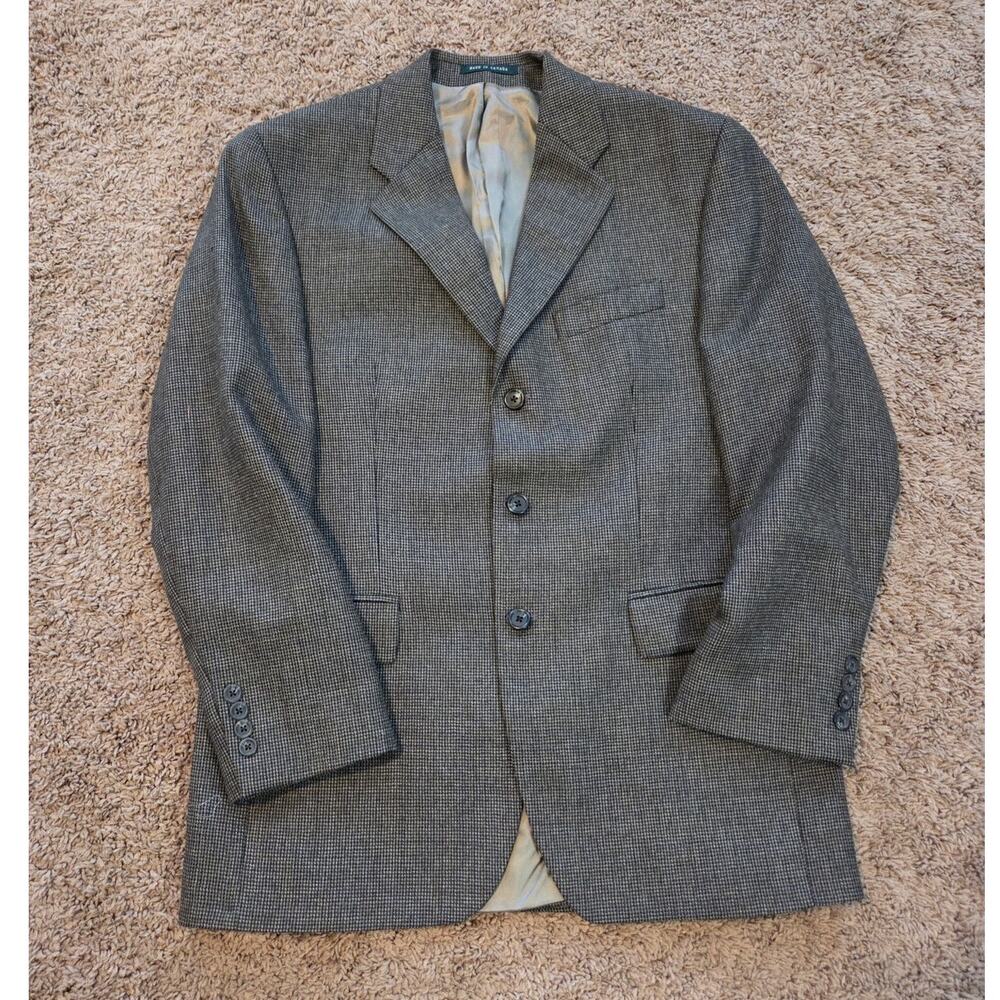 Lauren Ralph Lauren 100% lambswool 3 button single vent sport coat vintage 40R